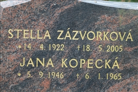 ZÁZVORKOVÁ  Stella